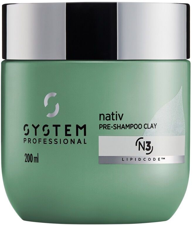 System Professional - Nativ Pre-Shampoo Clay - 200ml - Natuurlijke Ingrediënten