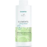 Wella Elements Calming Shampoo 1000 ml - Normale shampoo vrouwen - Voor Alle haartypes