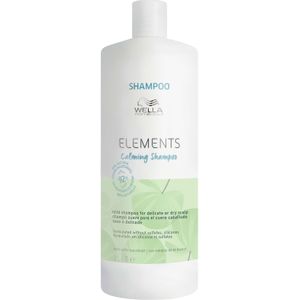 Wella Professionals - Elements Calming - Kalmerende Shampoo - 1000 ml - Voor Gevoelige Hoofdhuid