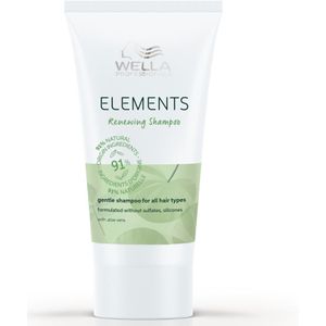 Wella Elements Renewing Shampoo 30 ML - Normale shampoo vrouwen - Voor Alle haartypes