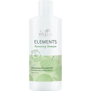 Wella Elements Renewing Shampoo 1000ml - Normale shampoo vrouwen - Voor Alle haartypes