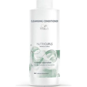 Wella - Nutricurls - Cleansing Conditioner voor golvend & krullend haar - 1000 ml