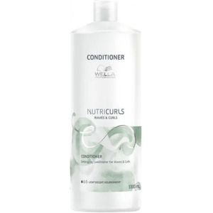 Wella Professionals - Nutricurls Conditioner - 1000ml - Voor Golvend en Krullend Haar