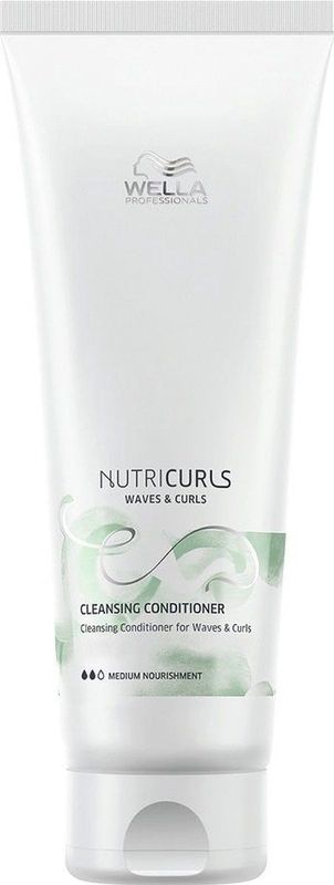 Wella - Nutricurls - Cleansing Conditioner - Voor Krullend Haar - 250ml