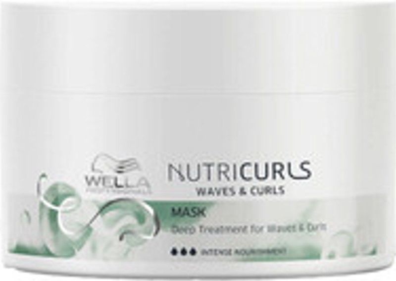 Wella Professionals - Nutricurls Haarmasker - 150 ml - Voor Golvend en Krullend Haar