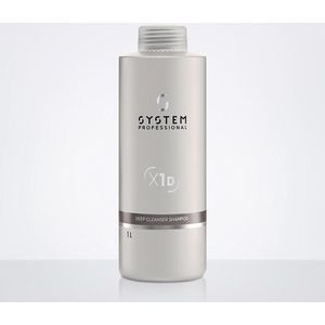 SYSTEM - DEEP CLEANSER X1D - Shampoo - 1000ml
