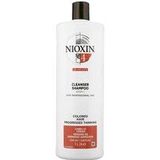 Nioxin Professional System 4 Cleanser 1000ml - Normale shampoo vrouwen - Voor Alle haartypes