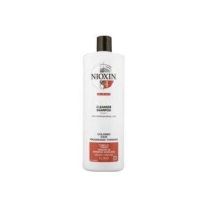 Nioxin Professional System 4 Cleanser 1000ml - Normale shampoo vrouwen - Voor Alle haartypes