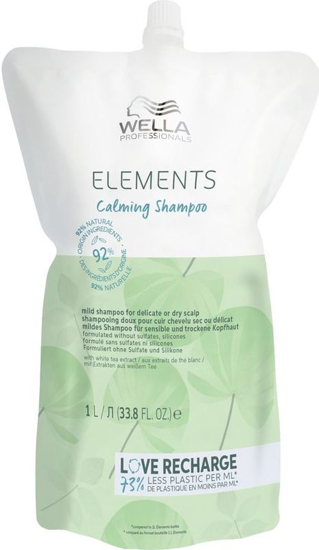 Wella Professionals - Elements Calming Shampoo - 300ml - Natuurlijke Ingrediënten