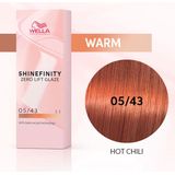 Wella Professionals ShineFinity - Haarverf - 05/43 - 60ml