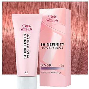 Wella Professionals - Shinefinity Zero Lift Glaze - 60 ml - Cool Strawberry Wine - Haarkleuring