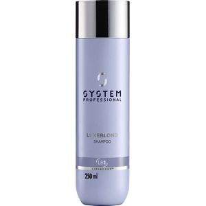System Professional LuxeBlond Shampoo 250 ml - Normale shampoo vrouwen - Voor Alle haartypes