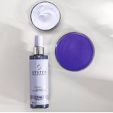 System Professional LipidCode LuxeBlond Bi-Phase UV & Heat Protector Haarlotion, 180 ml