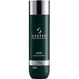 System Professional Man Silver Shampoo 250 ml - Zilvershampoo vrouwen - Voor Alle haartypes