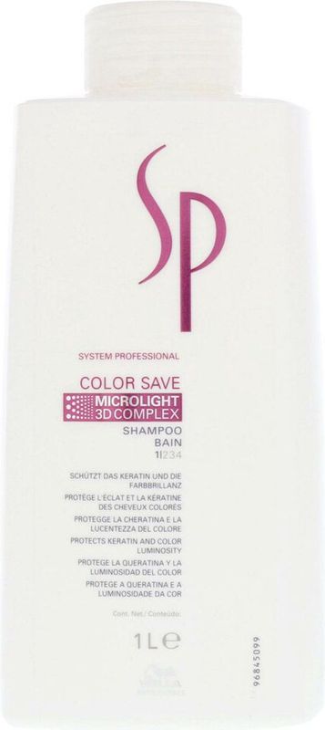 SP - Color Save - Shampoo - Voor Gekleurd Haar - Hydraterend