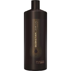 Sebastian Professional Dark Oil Shampoo 1000ml - Normale shampoo vrouwen - Voor Alle haartypes