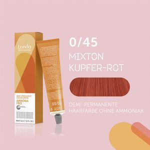 Londa Professional Haarverven & Kleuringen Londacolor Demi-permanent crème-haarverf 0/45 Mixton koperrood 60 ml (€ 241,33 / 1 l)