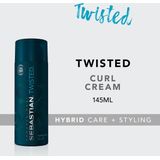 Sebastian Professional - FLEX - Twisted Curl Magnifier Cream - Styling crème voor krullend- of pluizend haar - 145ML.
