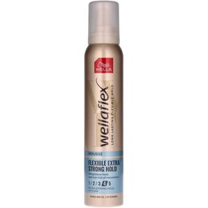 Wella Wellaflex Invisible Hold Extra Strong Hold Mousse 200 ml