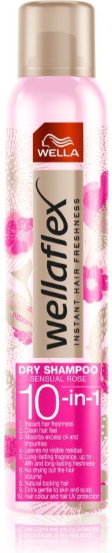 Wella - Wellaflex Sensual Rose - Droog Shampoo - 180 ml