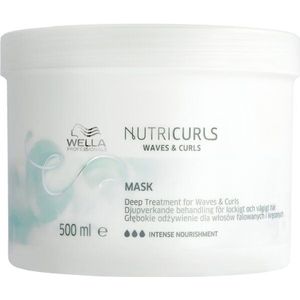 Wella Professionals - NUTRI CURLS - Nutricurls Mask - Haarhersteller voor krullend- of pluizend haar - 500ML.