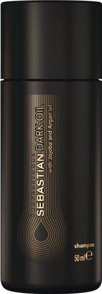 Sebastian Professional - DARK OIL - Dark Oil Shampoo - Shampoo voor alle haartypes - 50ML