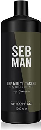 SEB MAN The Multitasker Care 3-in-1 Shampoo 1000ml - Normale shampoo vrouwen - Voor Alle haartypes