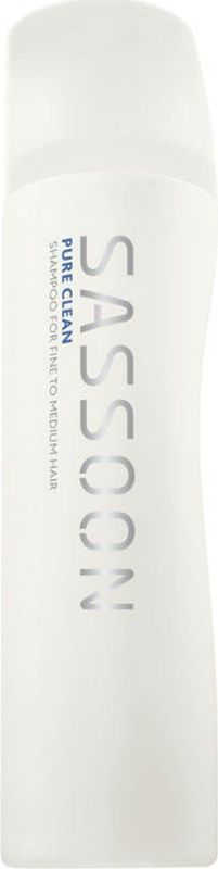 SASSOON Pure Clean Shampoo -250 ml - Normale shampoo vrouwen - Voor Alle haartypes