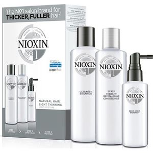 Nioxin System 1 Trial Kit (150 + 150 + 50 ml)