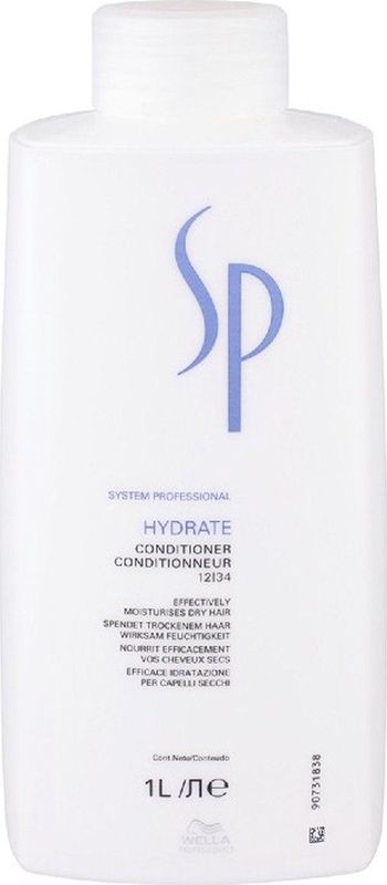 Wella SP Hydrate Conditioner-1000 ml - Conditioner voor ieder haartype