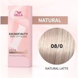 Wella - Professionals ShineFinity 08/0 - Haarverf - Blond Clair - 60ml