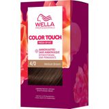 Wella Professionals Color Touch Demi-permanente haarkleur zonder ammoniak – haarkleurmiddel voor het opfrissen van de kleur en grijshaar afdekking – haarset incl. haarmasker – 10/81 Platinum Blonde