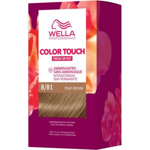 Wella Professionals Color Touch Fresh-Up-Kit Haarkleuring, Nr. - 8/81 Pearl Blonde, 130 ml
