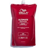 Wella Professionals ULTIMATE REPAIR Shampoo herstelt, versterkt en hydrateert alle haartypes, 1 liter zak