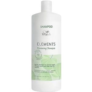 Wella Elements Renewing Shampoo 1000ml - Normale shampoo vrouwen - Voor Alle haartypes