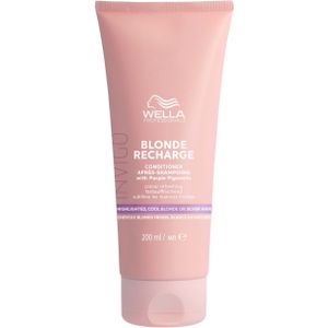 Wella - Invigo Blonde Recharge - Conditioner - 200ml - Violette Pigmenten