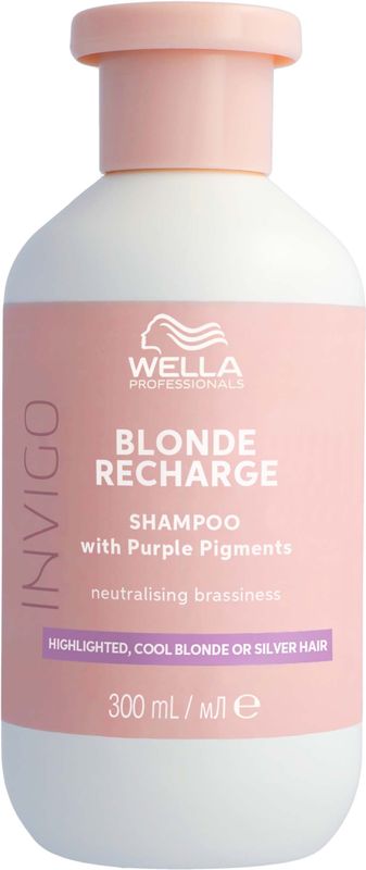 Wella Professionals Invigo Blonde Recharge Cool Blonde Shampoo 300 ml
