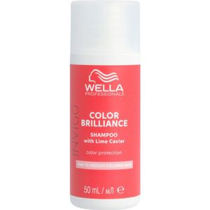 Wella Professionals Brilliance Shampoo Fijn/Normaal 50ML - Normale shampoo vrouwen - Voor Alle haartypes