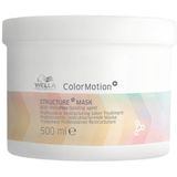 Wella Professionals ColorMotion+ Haarkur – professionelle Haarmaske für gefärbtes Haar – intensive Reparatur und Pflege mit WellaPlex Strukturfestiger für mehr Glanz und Widerstandskraft – 500 ml