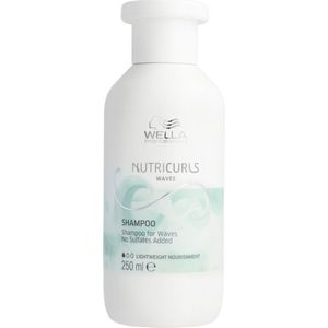 Wella Professionals Nutricurls Shampoo for Waves 250ML - Normale shampoo vrouwen - Voor Alle haartypes