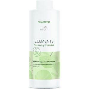 Wella Professionals - Elements Renewing Shampoo Refill - 1000ml - Natuurlijke Ingrediënten
