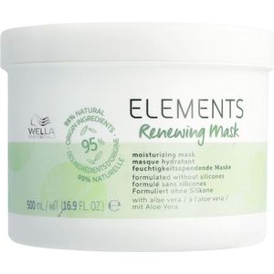 Wella Professionals - Elements Renewing - Haarmasker - 500 ml - Voor Glanzend en Zacht Haar