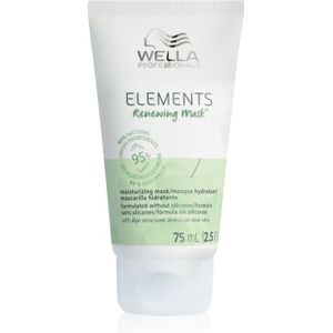 Wella Professionals Elements Renewing Vernieuwende Masker voor Glanzend en Zacht Haar 75 ml