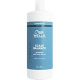 Wella Invigo Balance Aqua Pure Reinigende shampoo 1000 ml - Normale shampoo vrouwen - Voor Alle haartypes