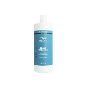 Wella Invigo Balance Aqua Pure Reinigende shampoo 1000 ml - Normale shampoo vrouwen - Voor Alle haartypes