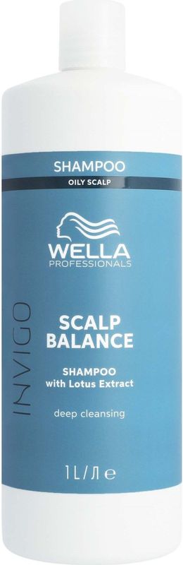 Wella Professionals - Invigo Scalp Balance - Shampoo - 300 ml - Oily Scalp