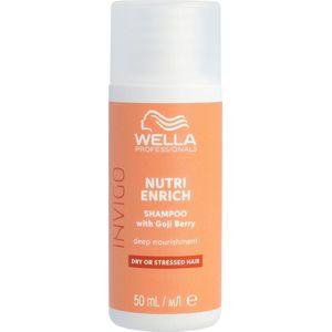 Wella Professionals Nutri-Enrich Shampoo 50ML - Normale shampoo vrouwen - Voor Alle haartypes
