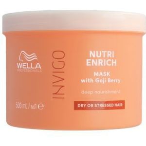 Wella Invigo Nutri Enrich Masker 500 ml - Haarmasker droog haar - Haarmasker beschadigd haar