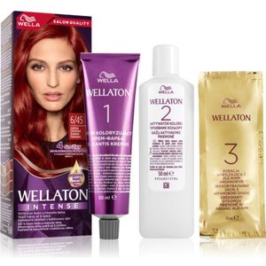 Wella Wellaton Intense Pernamente Haarkleuring met Arganolie Tint 6/45 Red Passion 1 st