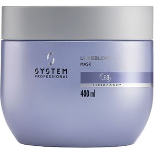 System Professional - LuxeBlond - Haarmasker - 200 ml - Paars